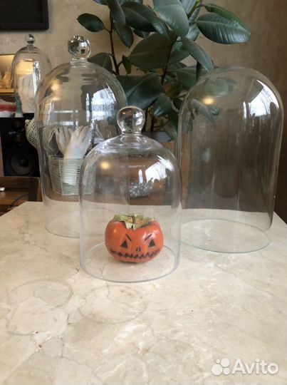 Клош стеклянный ручной работы, Франция