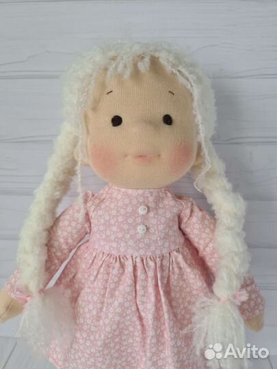 Текстильная кукла ручной работы