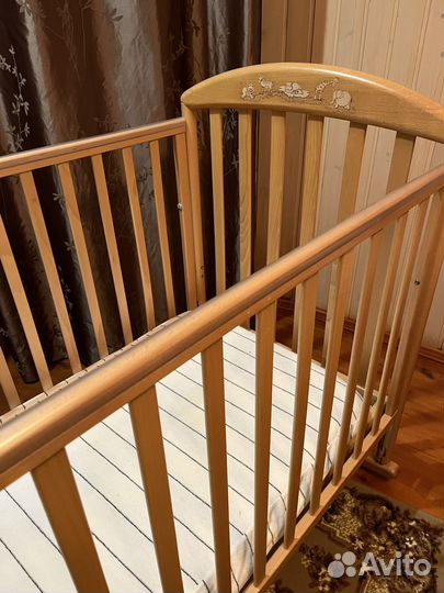 Детская кровать pali zoo и комод Италия