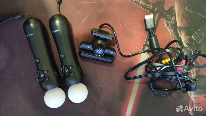 PlayStation Move, с диском и камерой