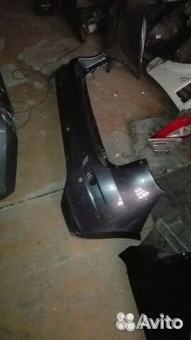 Бампер задний LADA kalina 2 калина хэтчбэк