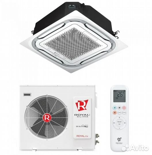 Кассетный сплит Royal Clima CO-4C 18hnxi/CO-E 18HN
