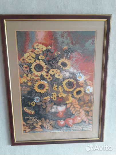 Вышивка крестиком ручная работа