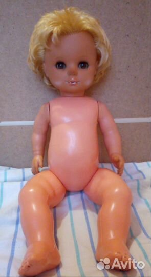 Кукла старинная периода СССР