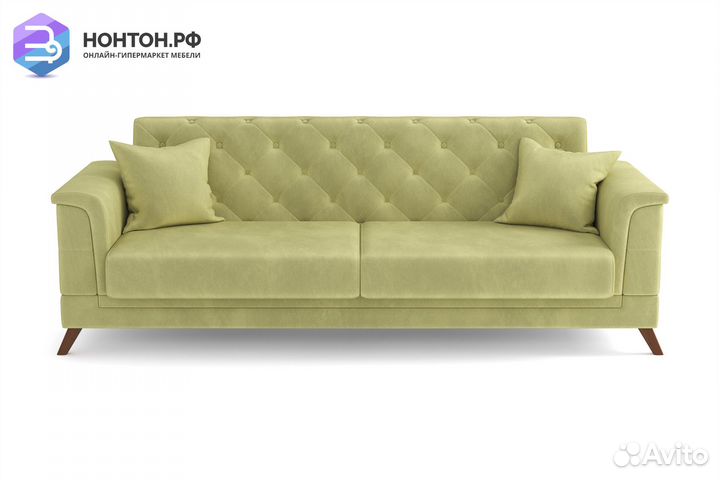 Диван книжка Амарант светло-зеленый