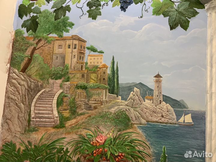 Художник роспись стен барельеф