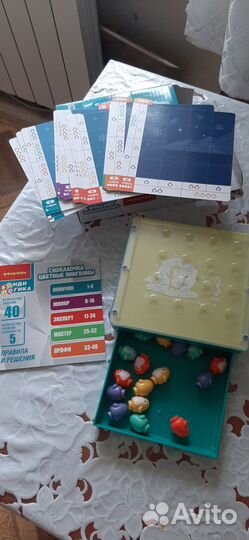 Игра Бондибон Цветные пингвины