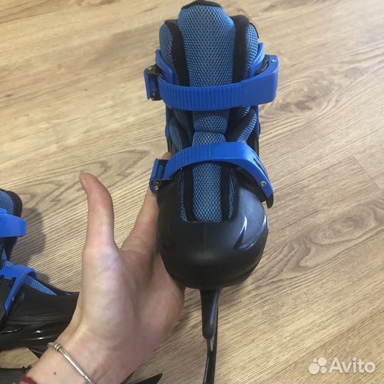 Коньки раздвижные 30-33 размер