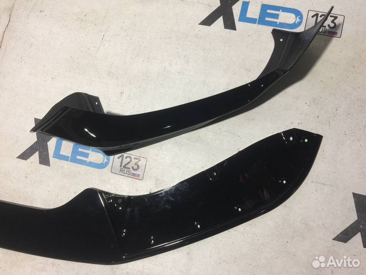 Сплиттер губа BMW 1 F20 M LCI Performance рест