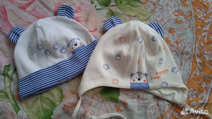 Шапочки хб 40-42 размер