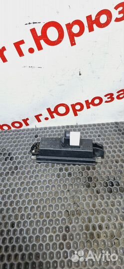 Фонарь подсветки заднего номера renault logan