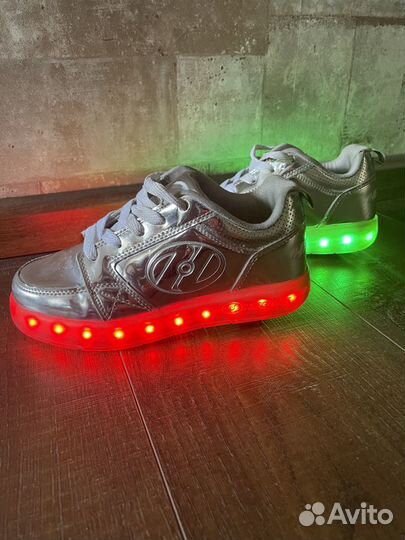 Роликовые кроссовки heelys, р.35