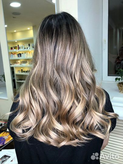 Окрашивание стрижки холодное восстановление