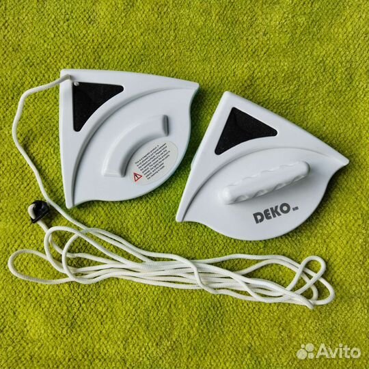 Магнитная щетка для мытья окон Deko WC01