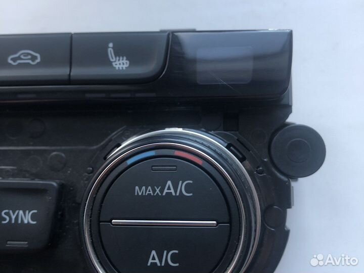 Блок управления климатом passat b8 с webasto