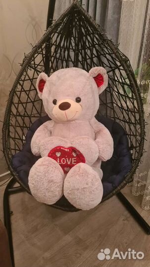 Плюшевый медведь новый