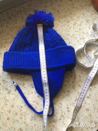 Зимняя шапочка для мальчика