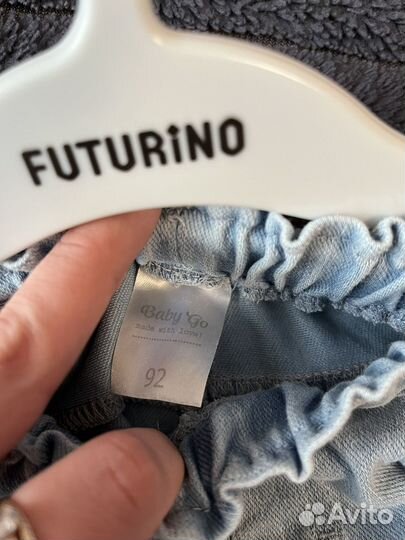 Джинсы для девочки 92