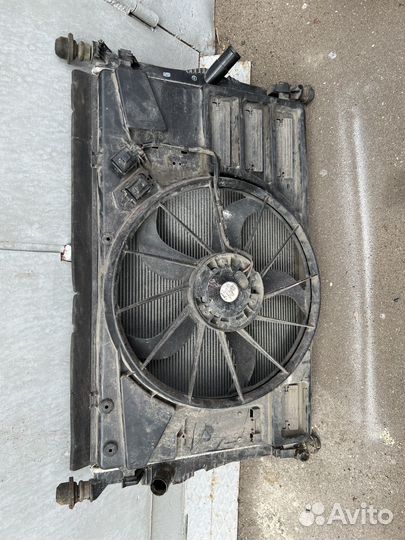 Вентилятор радиатора ford transit