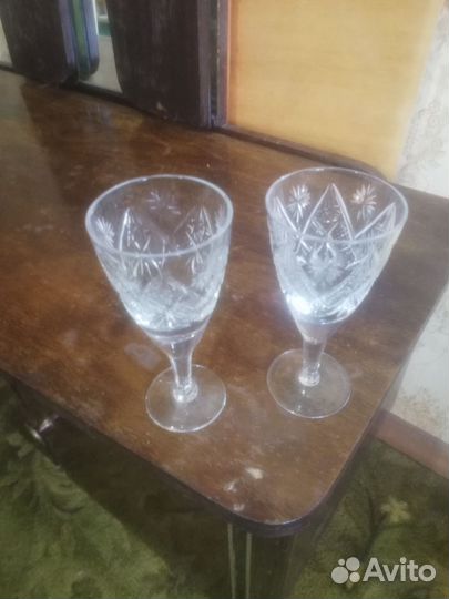 Фужеры хрустальные СССР