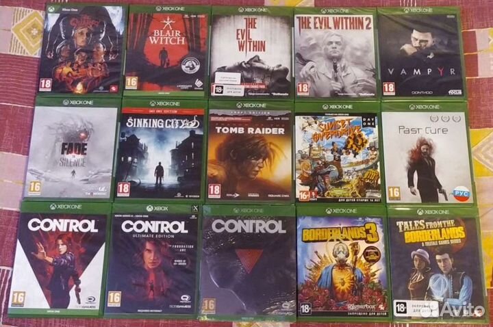 Игры для xbox ONE, xbox 360