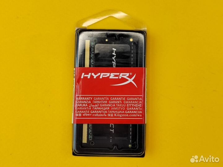 Оперативная память ддр3 1866 MHz 8 гб HyperX Fury