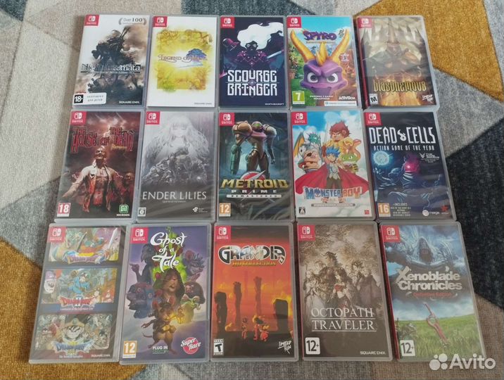 Игры на Switch под заказ