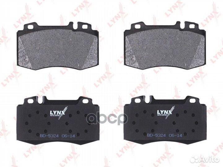 Колодки торм. диск. перед. BD-5324 lynxauto
