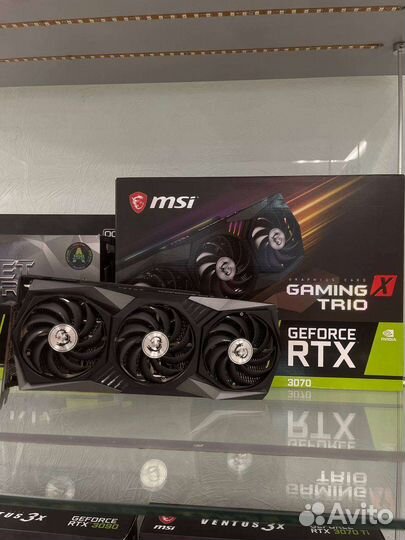 Видеокарта MSI Gaming X Trio RTX 3070 8Gb