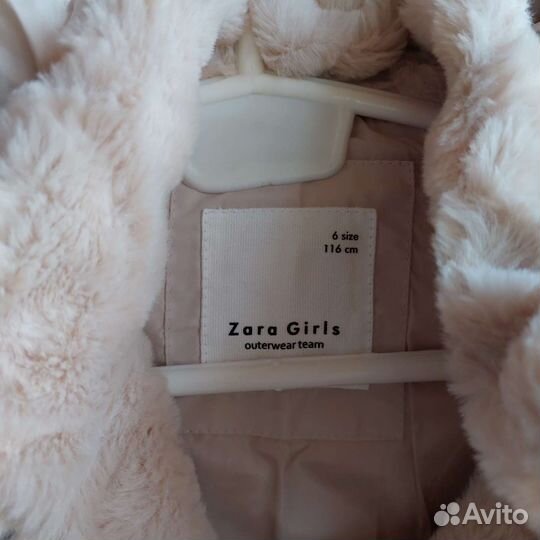 Куртка зимняя Zara 116 p