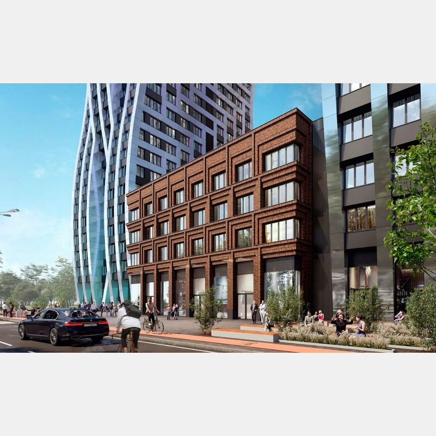 2-к. квартира, 36,3 м², 60/66 эт.