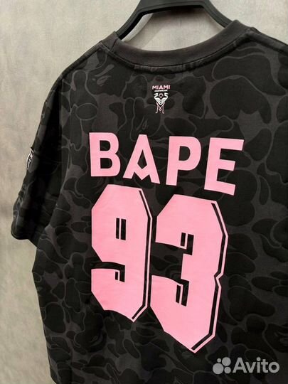 Топовая футболка Bape x Inter Miami(2024)