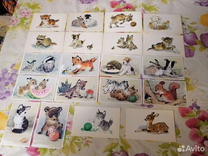 Открытки новогодние. Голубев, Гамбургер