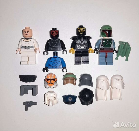 Lego Star Wars минифигурки (некомплект)