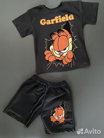 Костюм двойка с шортами детский