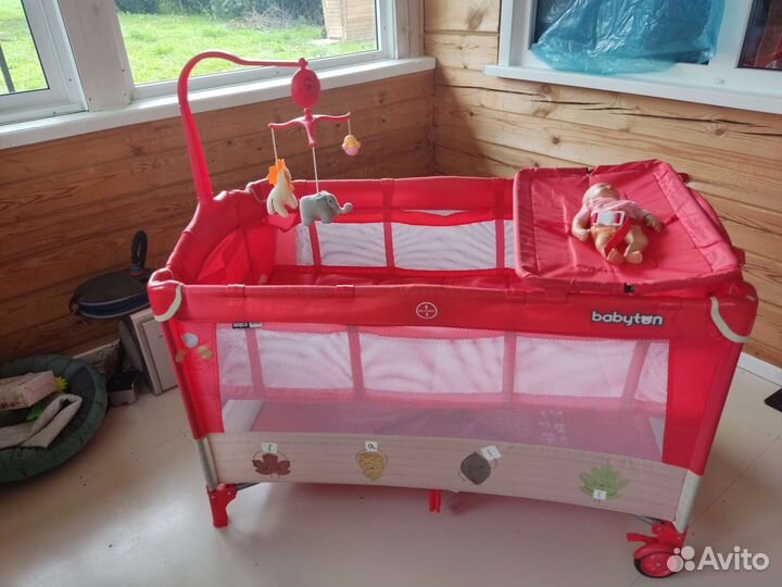 Детская кровать манеж бу