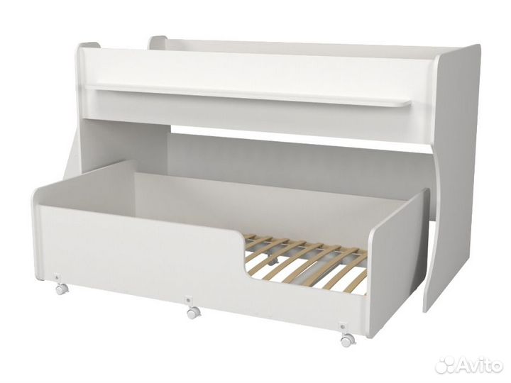 Двухъярусная кровать Ларни белый