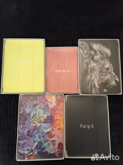 Чехлы для iPad, разные модели