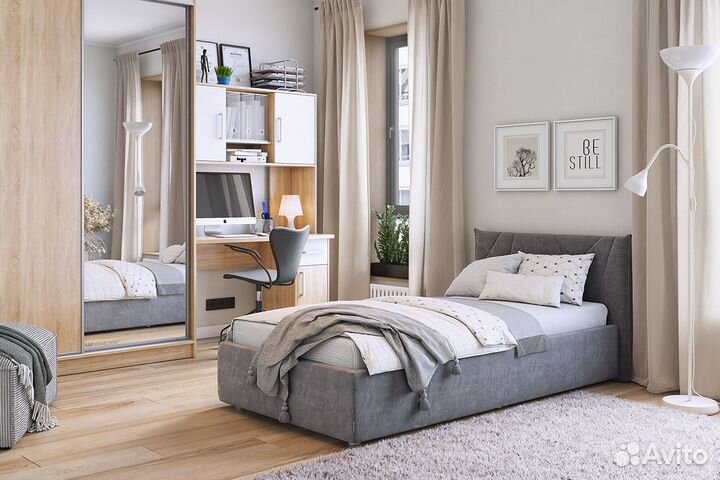 Детская кровать мягкая