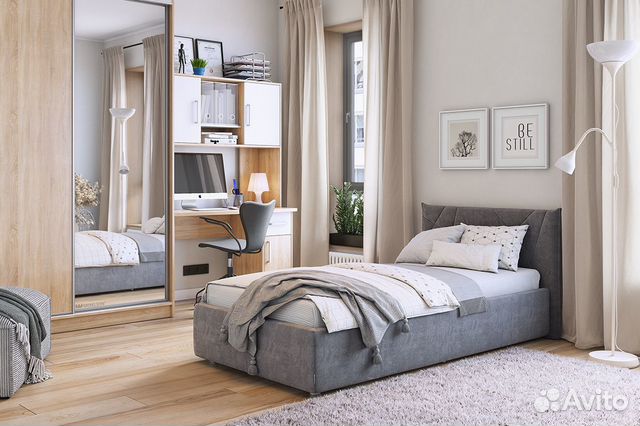 Детская кровать мягкая