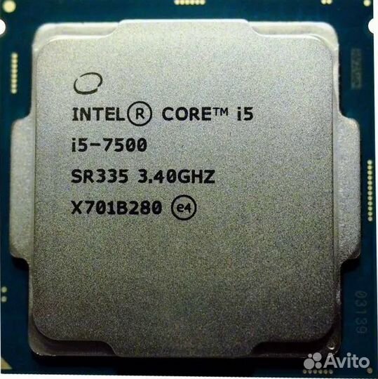 Процессор intel core i5 7500