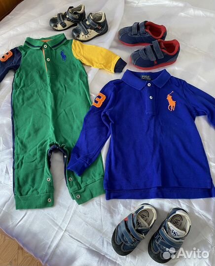 Вещи и обувь пакетом на мальчика Polo Ralph Lauren