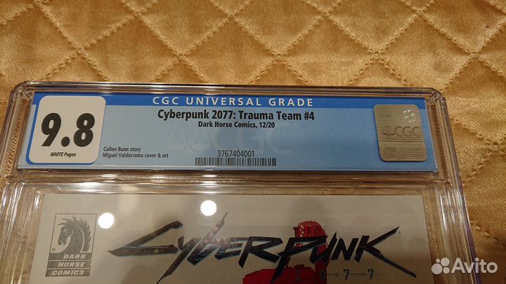 Cyberpunk 2077 Trauma Team 04/04 CGC 9.8