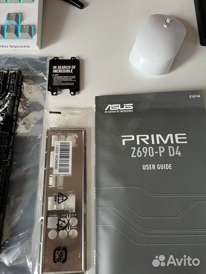 Комплект i5 12600k + Z690 asus prime