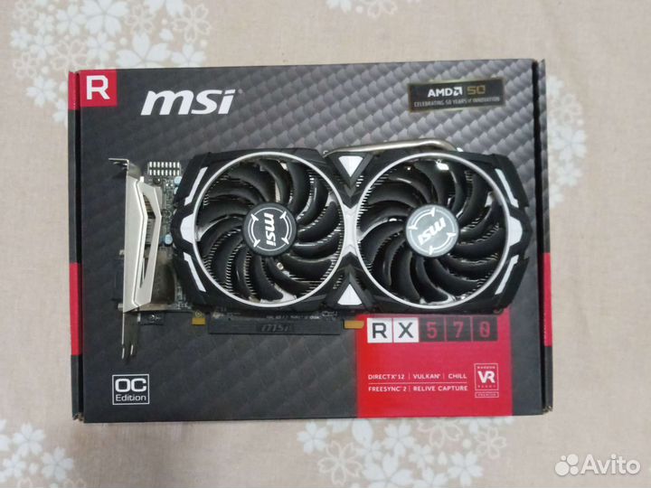 Msi radeon rx 570 (8Gb)