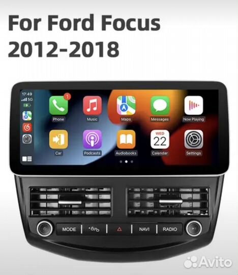 Магнитола Android для Ford Focus 3