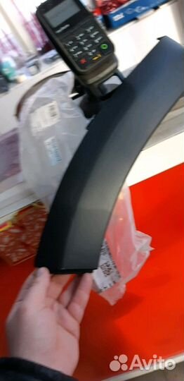 Накладка на бампер и крыло Рено сандеро,степ вей,п