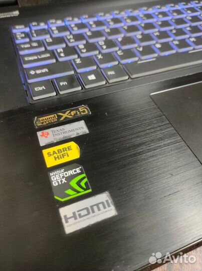 Игровой Ноутбук 17.3 1070 / i7 / 16 RAM / SSD