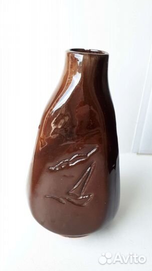 Керамическая ваза/бутылка/сосуд СССР, 70ые гг