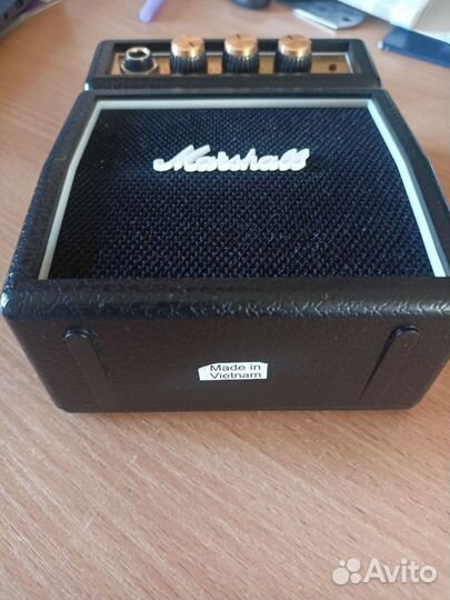 Гитарный комбоусилитель marshall micro amp ms-2